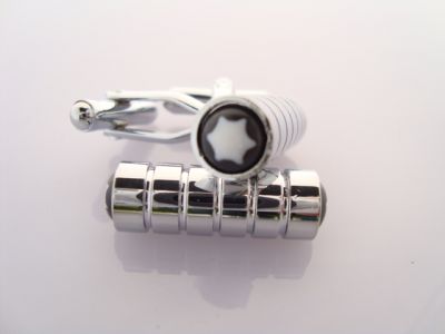 Silver Montblanc Copy CuffLinks M-53